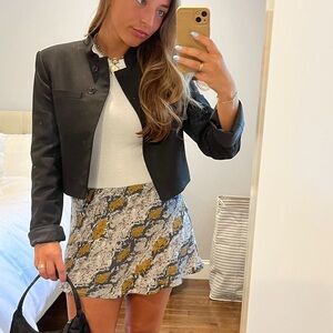 Dance&Marvel Snakeskin Skirt